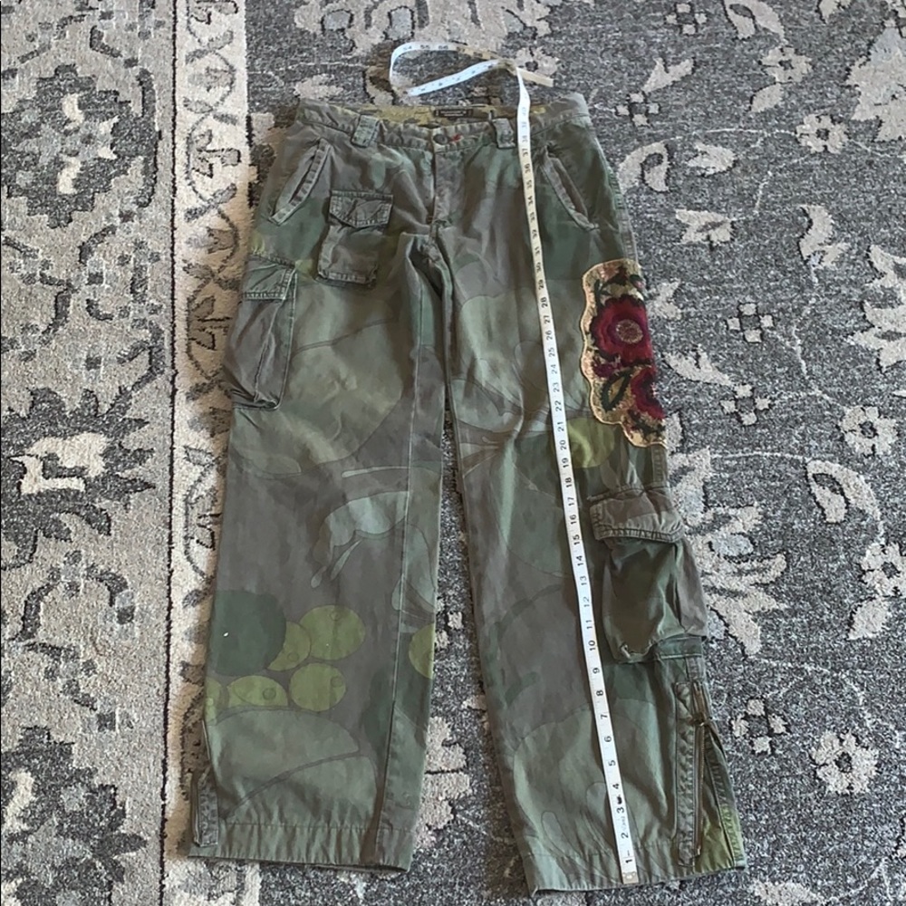 Camouflage cargo pants